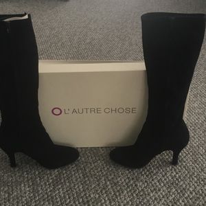 COPY - Black Vero Cuoio L'Autre Chose Suede Boots